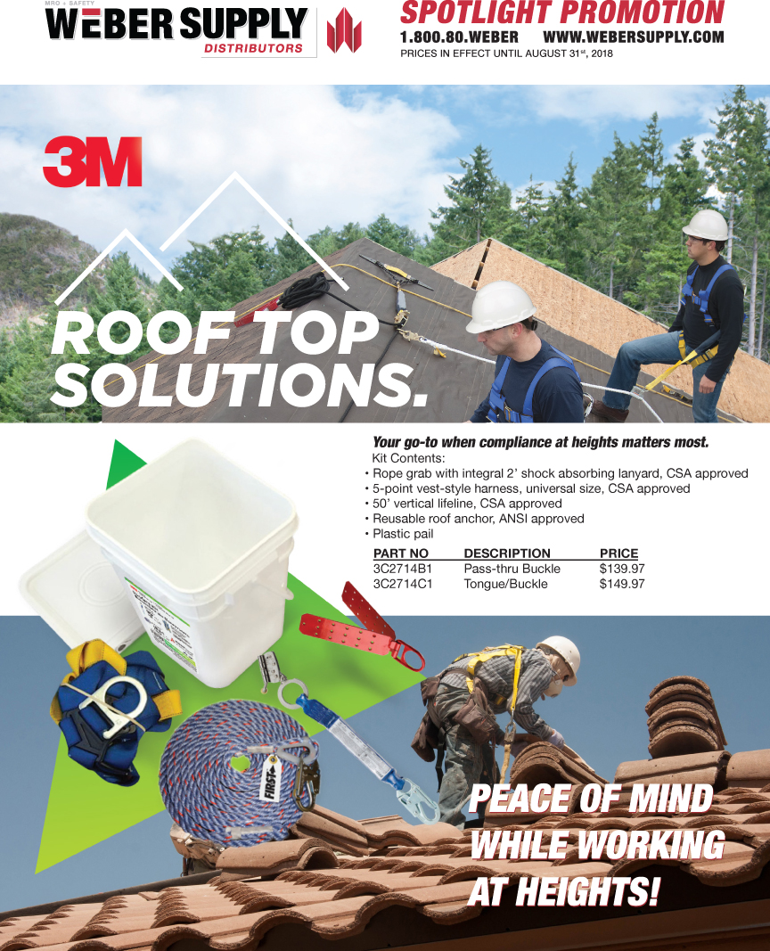 3M Roofers Kit 2018